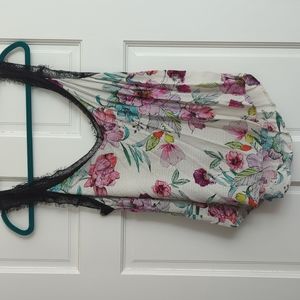 Floral & Lace Camisole